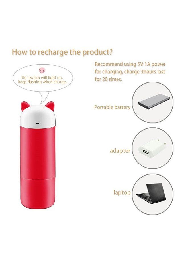 Bimirth - Bimirth Portable Baby Bottle UV Cleaning Rechargeable Milk Bottles UV & Ozone Clean for Pacifier Spoon Fork Teether Toy Mobile Phone - Image 1