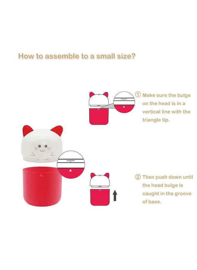 Bimirth - Bimirth Portable Baby Bottle UV Cleaning Rechargeable Milk Bottles UV & Ozone Clean for Pacifier Spoon Fork Teether Toy Mobile Phone - Image 1