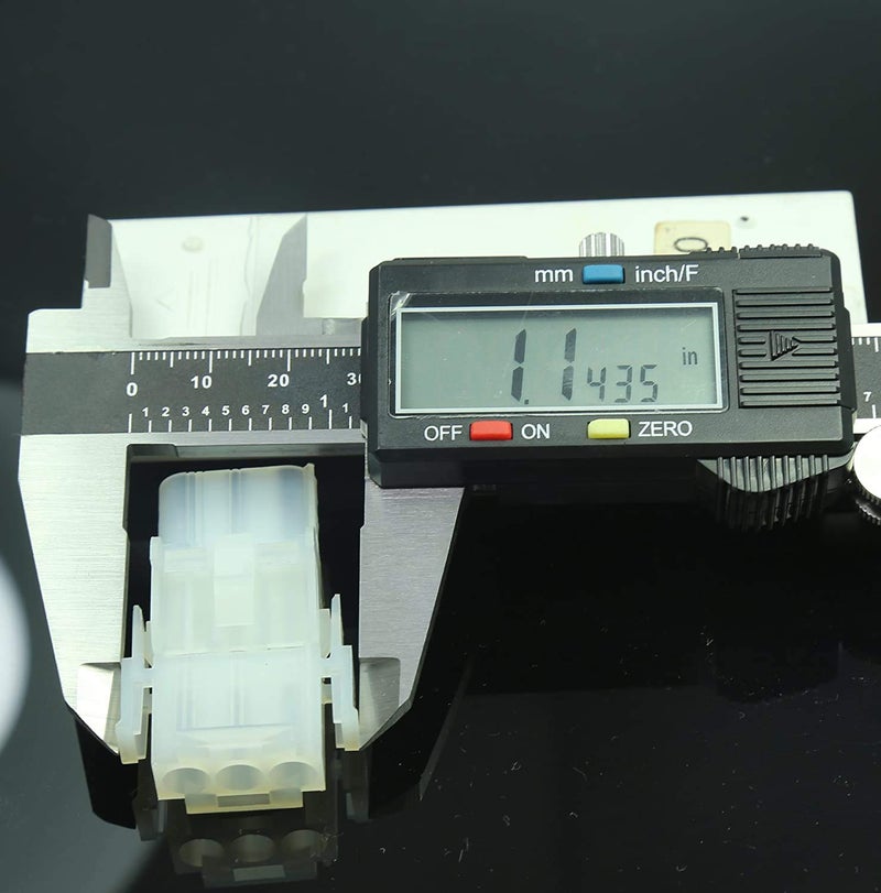 Molex -3 Match Set - (3-Pin) w/14-20 AWG, Wire Connector - 2.13mm D, Latch Lock, MLX™ - Image 4