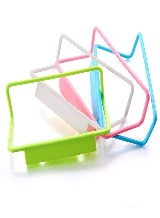 Moxtiza Cupboard Over Door Kitchen Towel Hanger, Door Towel Rack, Kitchen nepkin Rack, Napkin Towel Holder - 2 Piece Pack (Color Vary) - Image 3