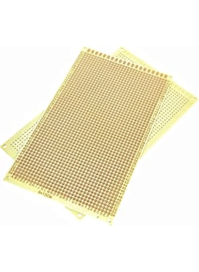 PCB Prototype Board – Vero Board FR-4 (Dotted & Line & Center Splitted) (9x15cm (Dotted))
