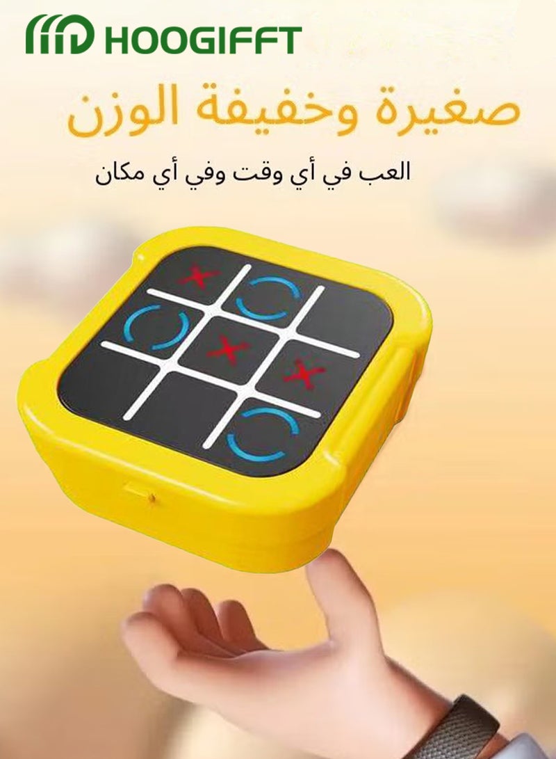HOOGIFFT 5 in 1 Electronic Handheld Puzzle Game Console, Tic Tac Toe Bolt Game Travel Tic Tac Toys, Educational Travel Games Family Game Improve Memory and Concentration,Fidget Toys for Kids and Adults - Image 4
