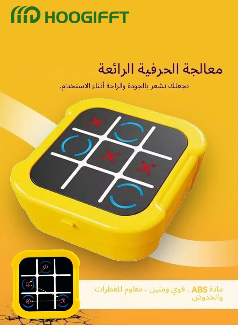 HOOGIFFT 5 in 1 Electronic Handheld Puzzle Game Console, Tic Tac Toe Bolt Game Travel Tic Tac Toys, Educational Travel Games Family Game Improve Memory and Concentration,Fidget Toys for Kids and Adults - Image 3
