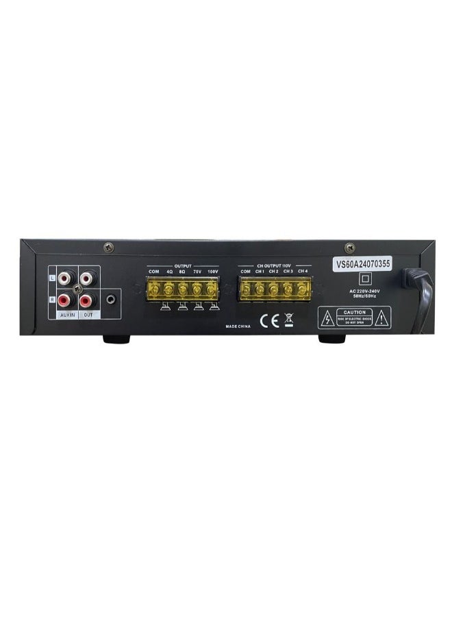 View Sound Public Address power amplifier - Black*Silver - VS-60A  - Image 2