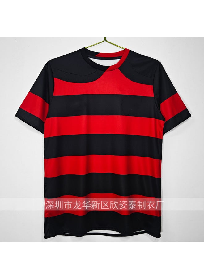 Red Black Football Jersey - Image 1