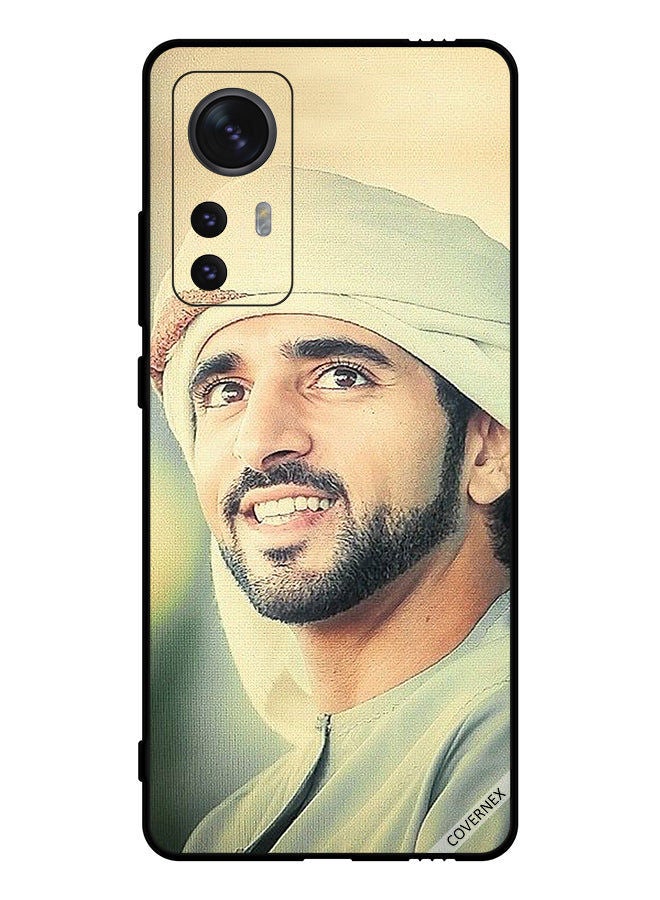Covernex Protective Case Cover For Xiaomi 12X Sheikh Hamdan Smiling - Image 1