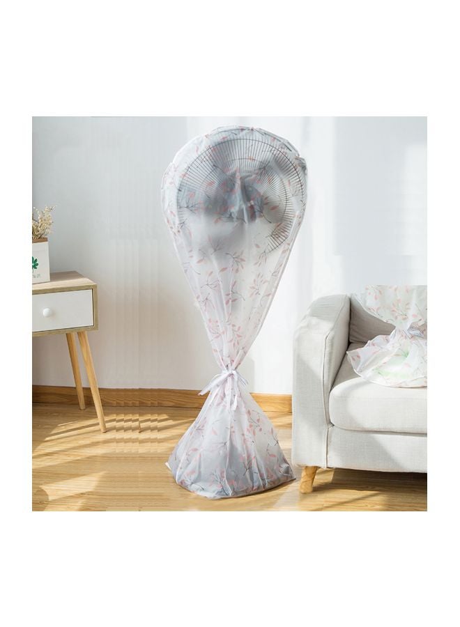 Loquat Full Coverage Fan Cover White/Red 22.00x3.00x19.00cm - Image 2