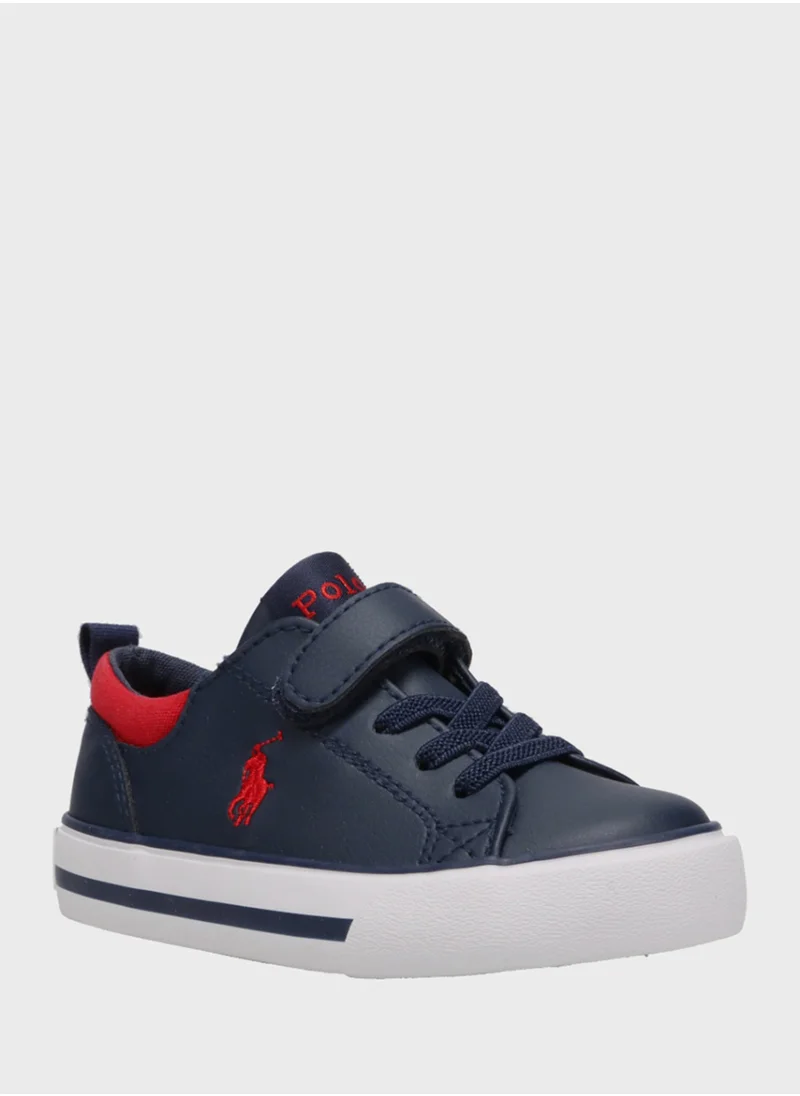بولو رالف لورين Kids Prestyn Low Top Sneakers