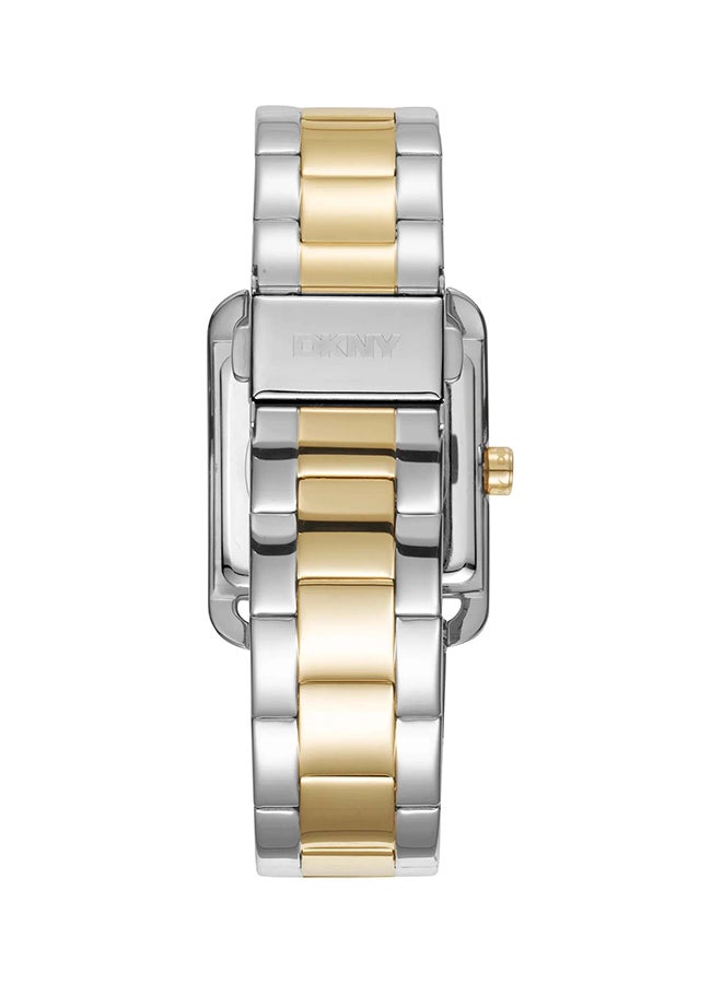 DKNY ديكني سيتي ماكسي DK1L001M0075 - ساعة كوارتز نسائية من الفولاذ المقاوم للصدأ 3 عقارب - Image 3