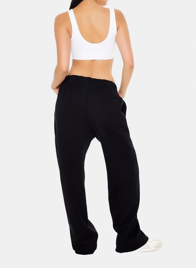 FOREVER 21 French Terry Wide-Leg Pants - Image 3
