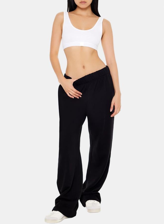 FOREVER 21 French Terry Wide-Leg Pants - Image 4