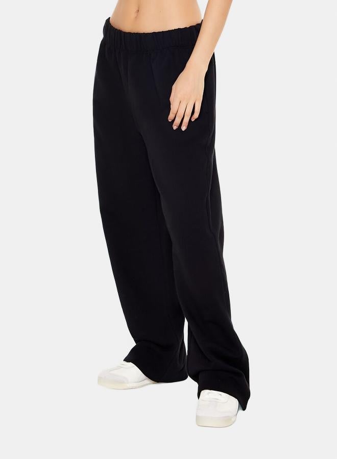FOREVER 21 French Terry Wide-Leg Pants - Image 1