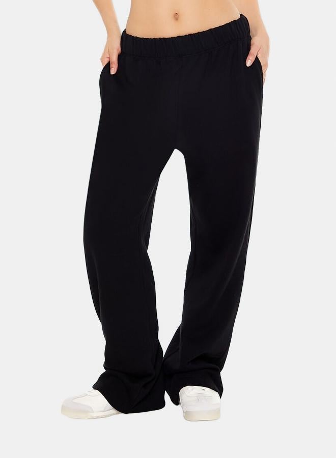 FOREVER 21 French Terry Wide-Leg Pants - Image 2