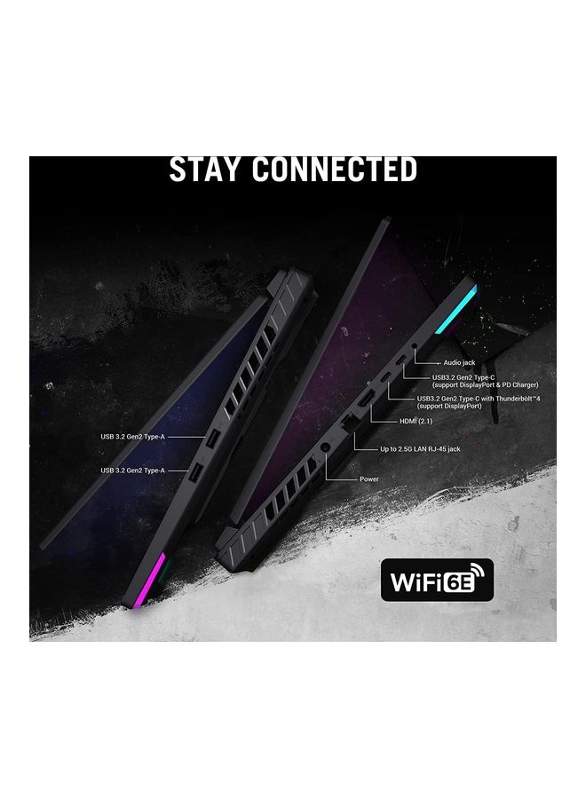 أسوس أحدث كمبيوتر محمول للألعاب Rog Strix G16 بشاشة مقاس 16.1 بوصة ومعالج Core i7-13650HX وذاكرة وصول عشوائي سعة 32 جيجابايت ومحرك أقراص SSD سعة 2 تيرابايت وبطاقة رسومات NVIDIA GeForce RTX 4060 سعة 8 جيجابايت ونظام تشغيل Windows 11 - Image 5