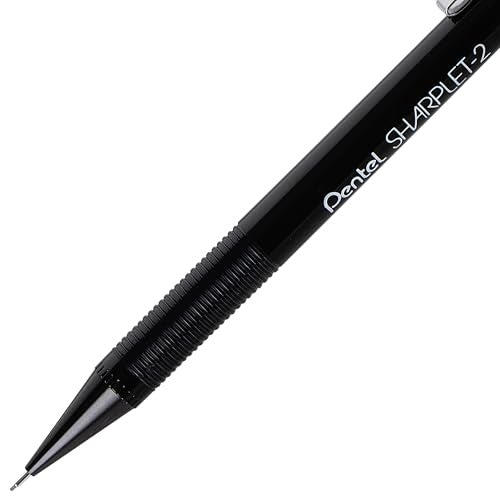 Pentel Sharplet-2 Automatic Pencil, 0.5mm, Black, 1 Pack (A125BP-K6) - Image 4