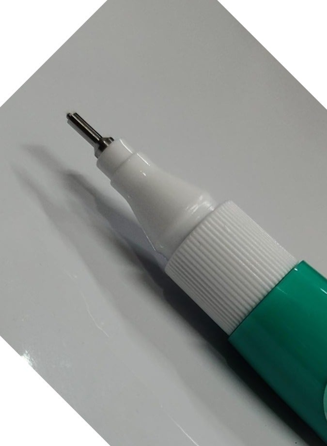 Oval White Oval Correction Pen – Precise, Non-Toxic, Metal Tip ,5 ml - Image 3