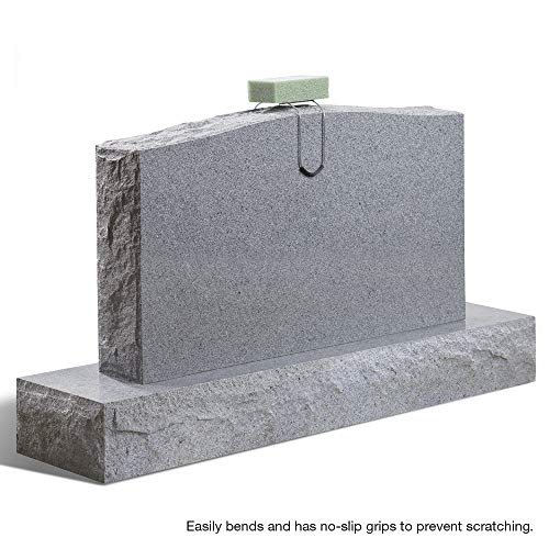 FloraCraft Floral Tombstone Hugger with FloraFōM 2.3 Inch x 5.9 Inch x 17.3 Inch Green - Image 4
