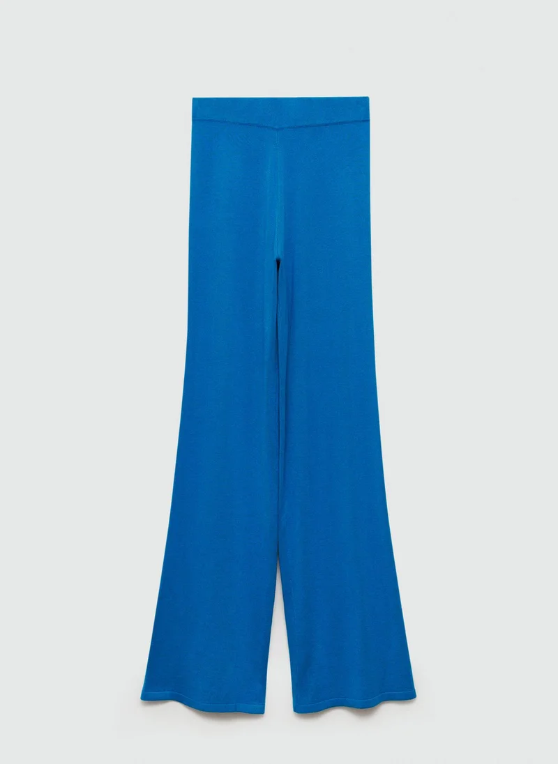 MANGO Essential Knitted Wideleg Pants