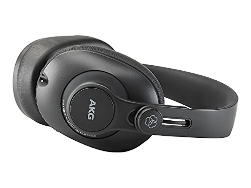 AKG Pro Audio K361BT Bluetooth Wireless or Wired, Over-Ear, Closed-Back, Light Weight, Foldable, Professional Recording Studio Headphones, Studio Monitor Mixing, Podcast, DJ Stereo Headsets, Black - Image 2