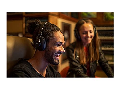 AKG Pro Audio K361BT Bluetooth Wireless or Wired, Over-Ear, Closed-Back, Light Weight, Foldable, Professional Recording Studio Headphones, Studio Monitor Mixing, Podcast, DJ Stereo Headsets, Black - Image 5