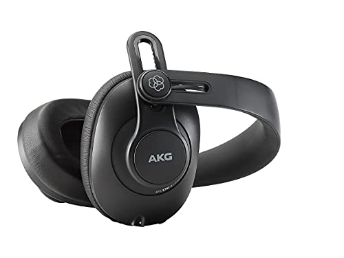 AKG Pro Audio K361BT Bluetooth Wireless or Wired, Over-Ear, Closed-Back, Light Weight, Foldable, Professional Recording Studio Headphones, Studio Monitor Mixing, Podcast, DJ Stereo Headsets, Black - Image 3