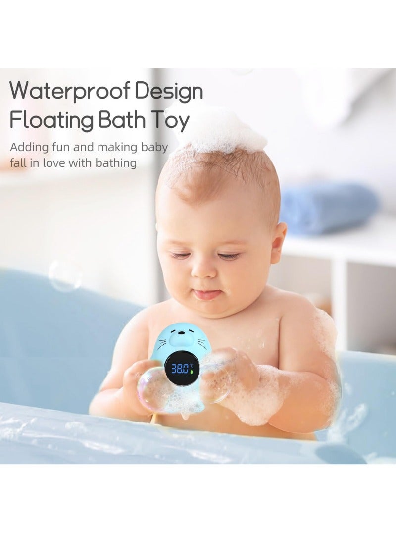 Baby Bathtub Thermometer, Instant Read Digital Thermometer for Water, Infant Bath Floating Toy, Safety WaterTemperature Toy  - Image 2