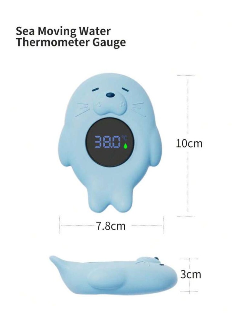 Baby Bathtub Thermometer, Instant Read Digital Thermometer for Water, Infant Bath Floating Toy, Safety WaterTemperature Toy  - Image 3