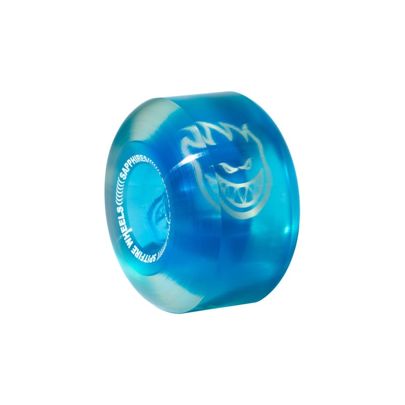 Spitfire Wheels Sapphires 90du 56mm Clear - Blue - Image 3
