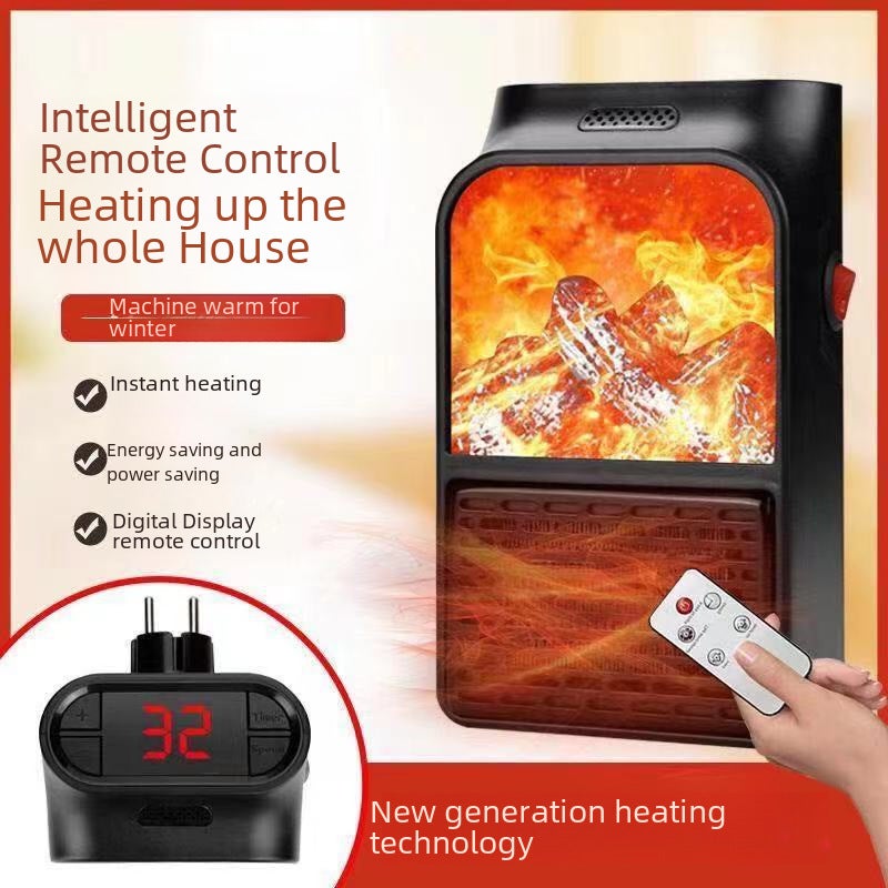 Portable Flame Heater Rapid Heat Mini Home Warmer Flame heater 