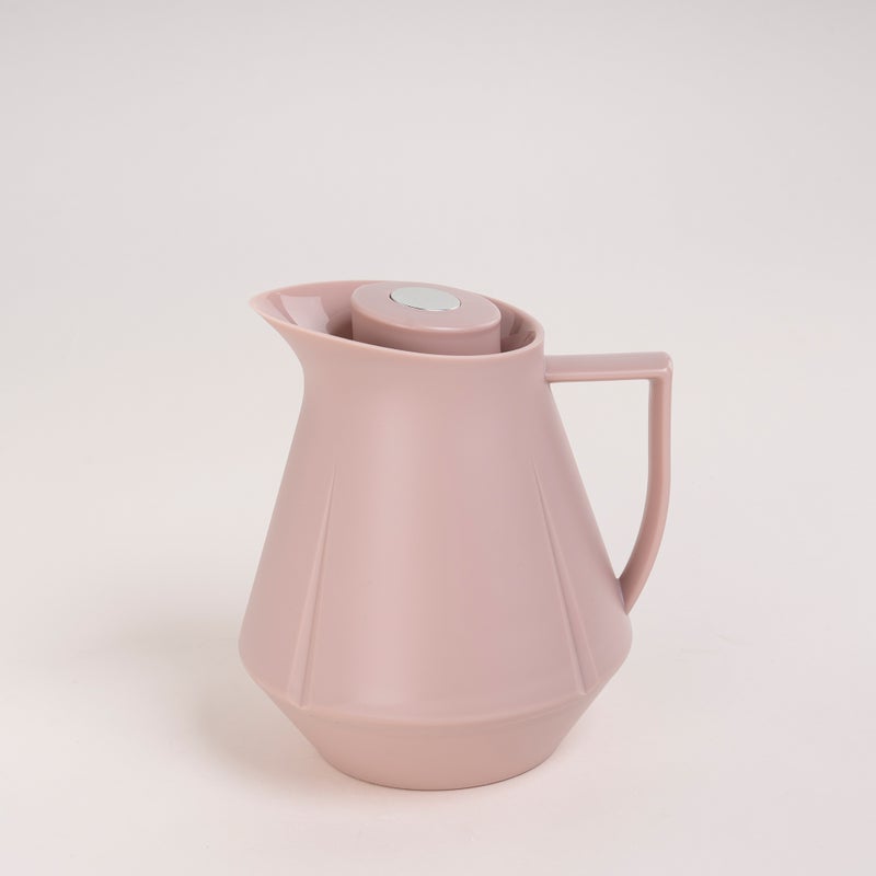 Dallaty plastic vacuum flask pink 1L - Image 1