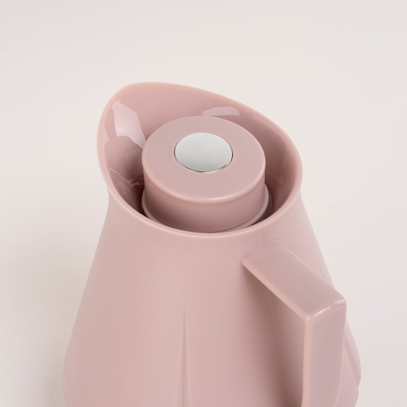 Dallaty plastic vacuum flask pink 1L - Image 2