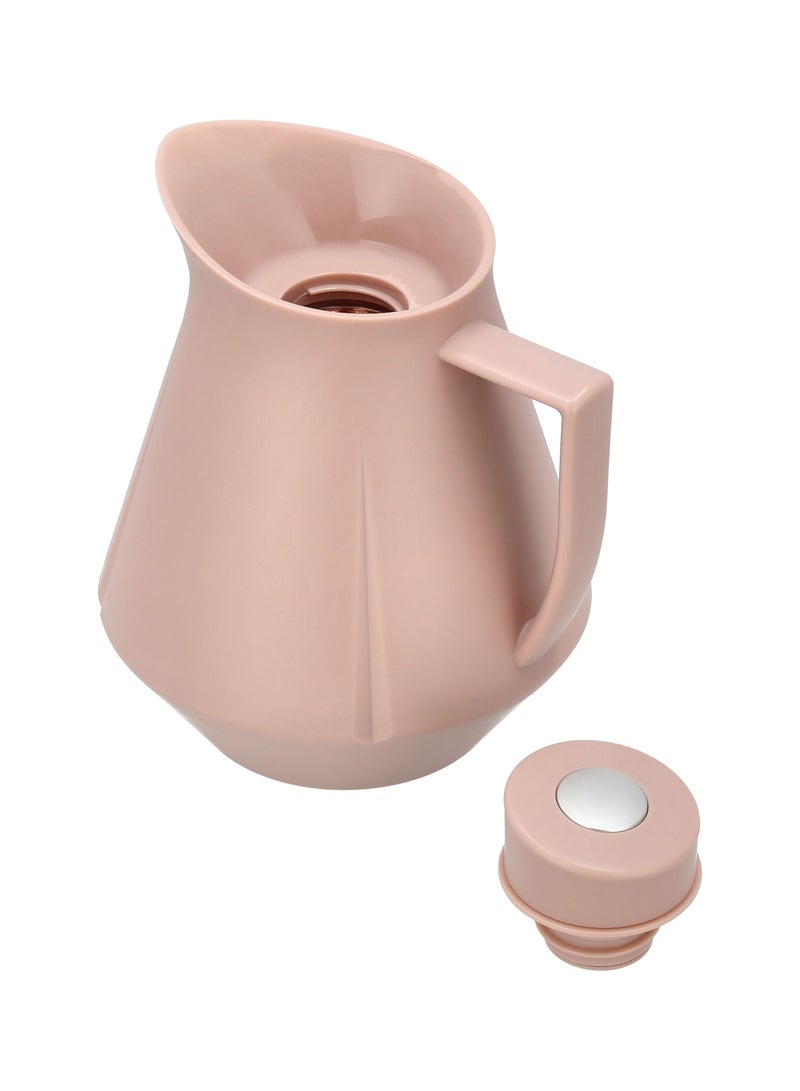 Dallaty plastic vacuum flask pink 1L - Image 4