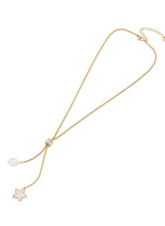 Generic A chain with two pendants, a star and a loli trend  - Image 2