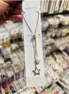 Generic A chain with two pendants, a star and a loli trend  - Image 3