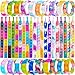 IERKEIE 120 Pcs Pop Bracelet Bubble Fidget Toys for Party Favors Hand Finger Silicone Wristband Bulk for Student Classroom Prizes Goodie Bag Fillers Stuffers Birthday Christmas Valentine Gifts for Kid - Image 3