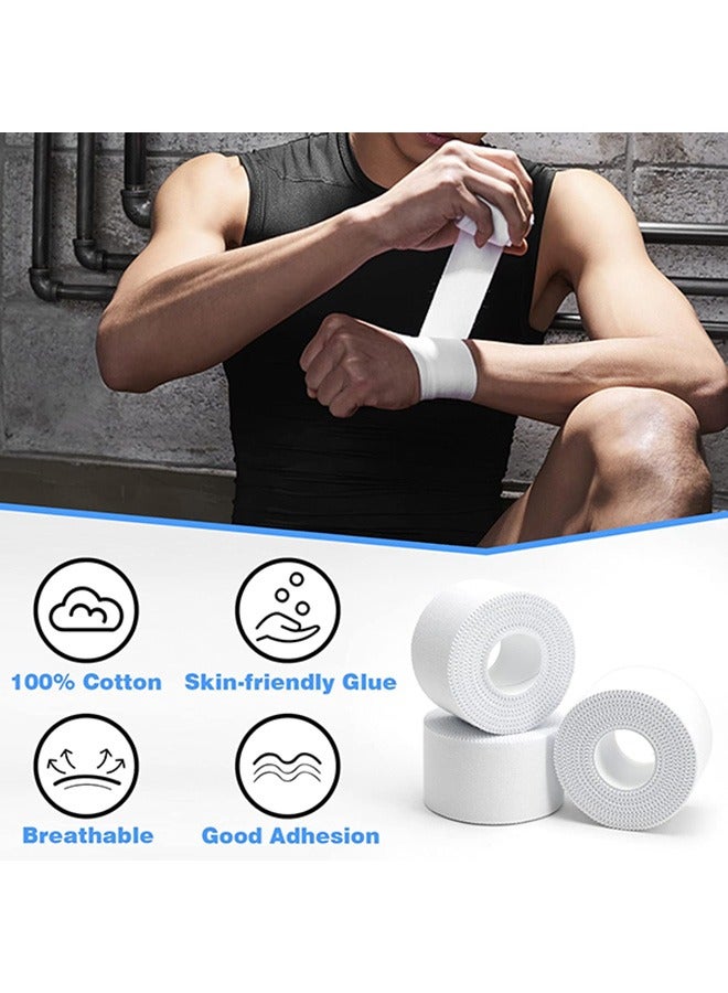 Beauenty 4-Roll Sport Tape, Breathable Wrist Strapping Finger Tape Cohesive Bandage with Hypoallergenic Self Adherent Layer, Flexible- 2.5cm X 10m - Image 3
