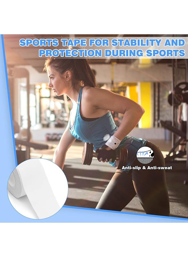 Beauenty 4-Roll Sport Tape, Breathable Wrist Strapping Finger Tape Cohesive Bandage with Hypoallergenic Self Adherent Layer, Flexible- 2.5cm X 10m - Image 4