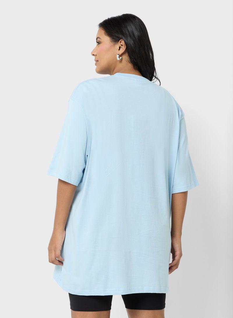Disney Princess Plus Size Oversize Slogan T-Shirt - Image 2