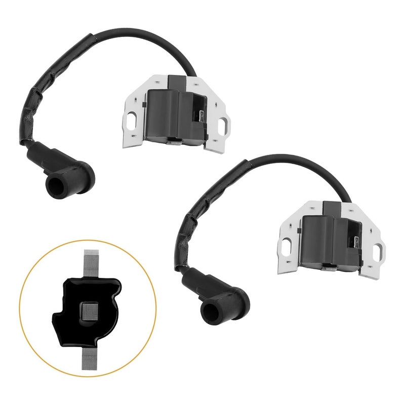 HQPASFY Ignition Coil Pack 2pcs Compatible With Kawasaki FR FS FX Series Engines 481V 541V 600V 691V 730V 850V & More Replaces# 21171-7043, 21171-0711, 21171-0738 - Image 1