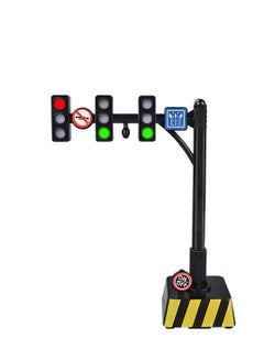 Hiboom Toy Traffic Light - 28.4" Tall With Lights & Sounds, Manual/Automatic Modes