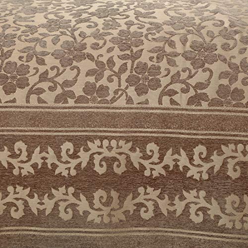 Victor Splash Coral/Cotton Viscose Double Bedcover with Pillow Covers Easy Wash/Extra Soft Breathable/Fade Resistant & Cooling - 90" x 100" / 228cm x 254cm (Brown) - Image 4