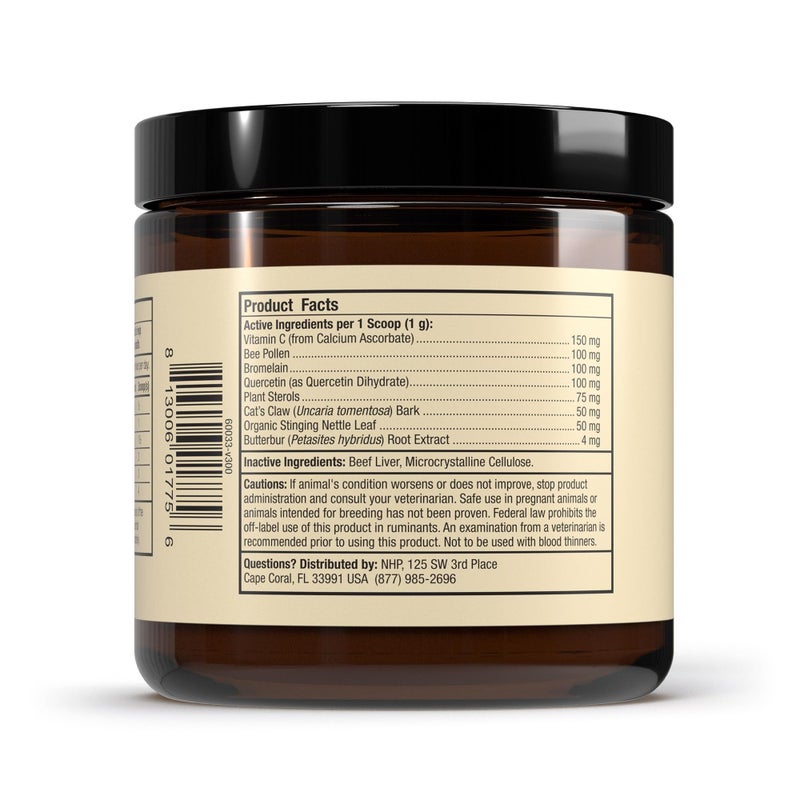 Dr. Mercola Bark & Whiskers Seasonal Support, 3.17 Oz. (90 g), 90 Scoops, Antioxidant and Immune Support, Veterinarian Formulated, Non-GMO, Dr. Mercola - Image 2