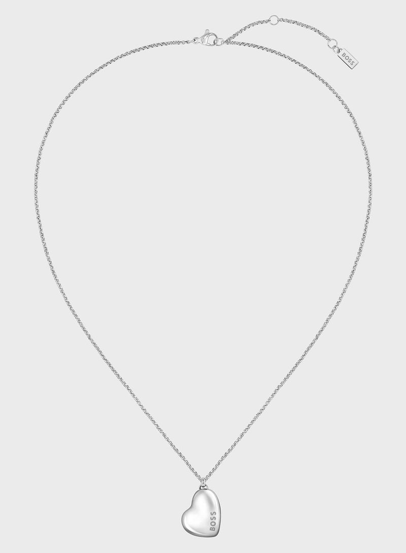 بوس قلادة قصيرة من الإستانلس ستيل - Image 1