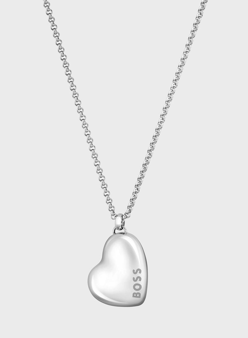 بوس قلادة قصيرة من الإستانلس ستيل - Image 2