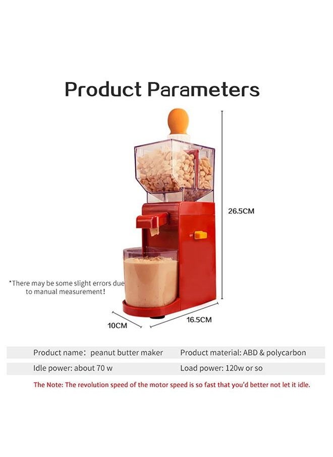 Arabest - Automatic Nut Grinder,Peanut Butter Maker,220V Grain Mill with Non-slip Base for Grinding Peanuts/Cashews/Hazelnuts - Image 1