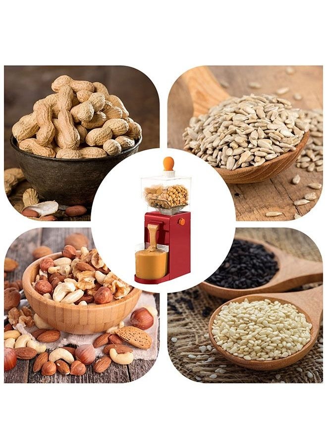 Arabest - Automatic Nut Grinder,Peanut Butter Maker,220V Grain Mill with Non-slip Base for Grinding Peanuts/Cashews/Hazelnuts - Image 1
