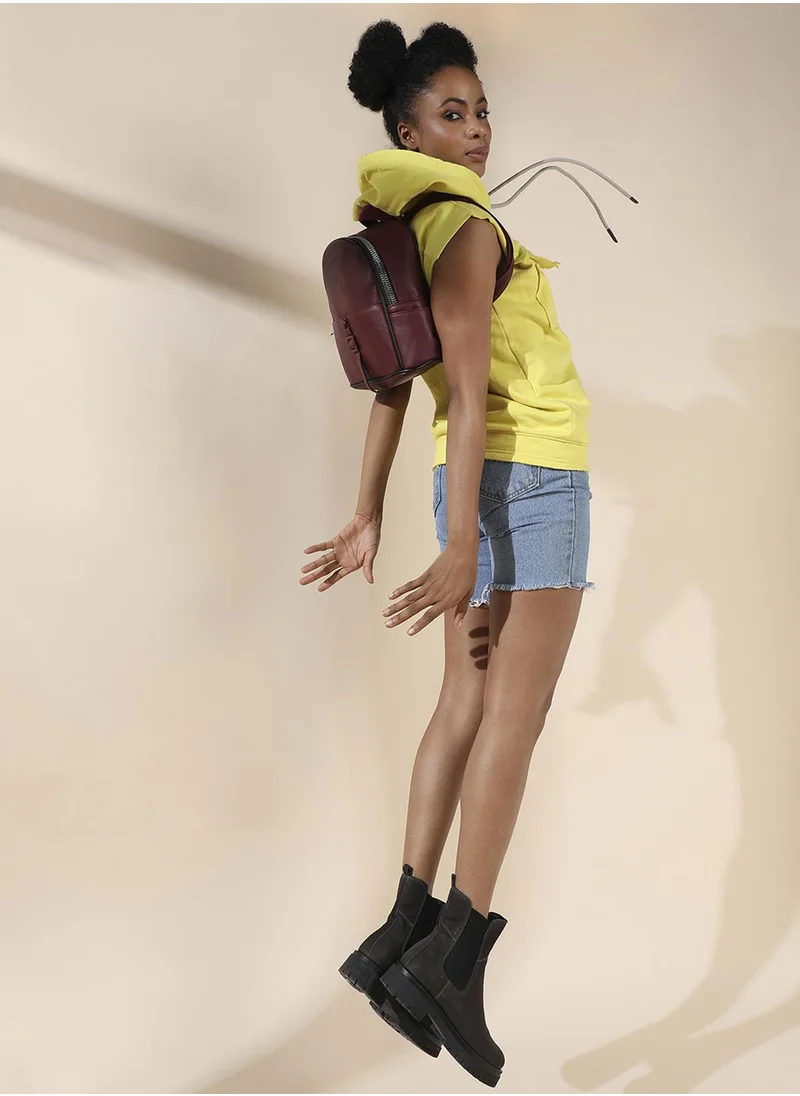 Haute Sauce Slider Mini Backpack - Maroon