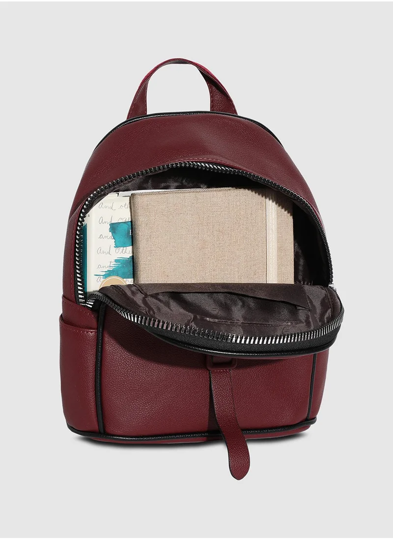 Haute Sauce Slider Mini Backpack - Maroon