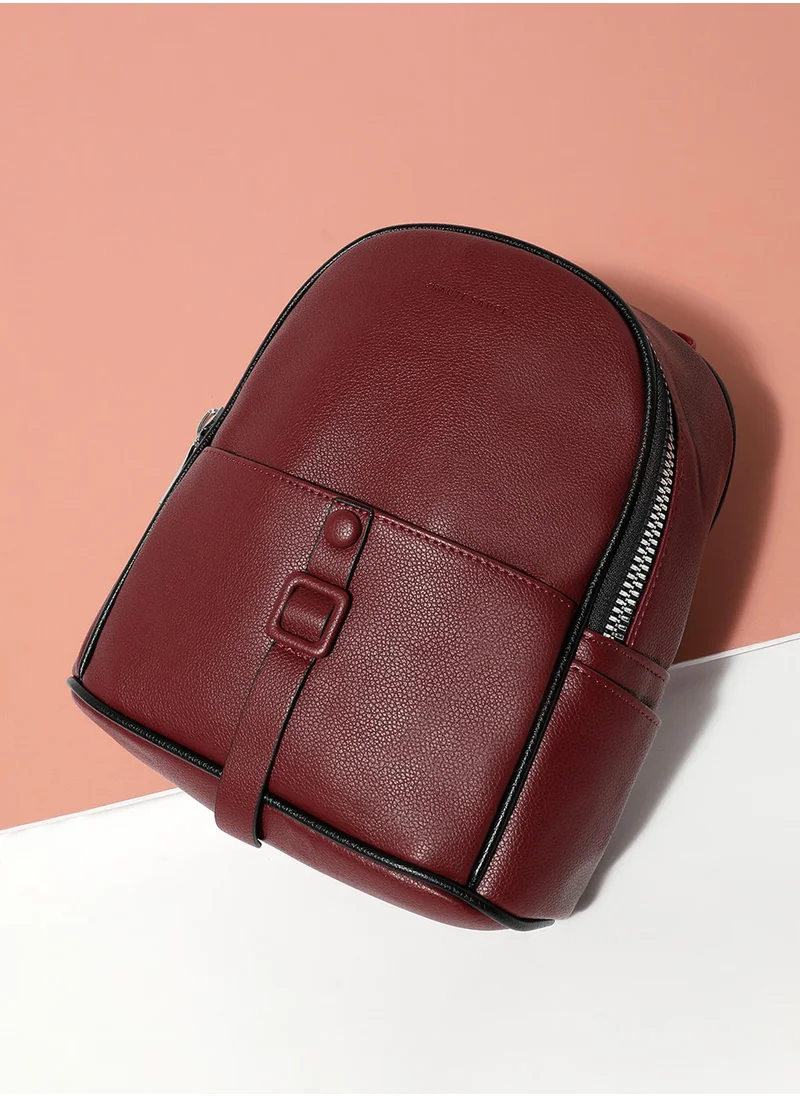 Haute Sauce Slider Mini Backpack - Maroon
