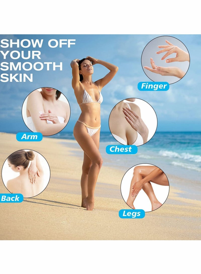 Excefore Crystal Hair Eraser | Magic Hair Remover | Painless Exfoliation Hair Removal Tool for Men Women - Image 4